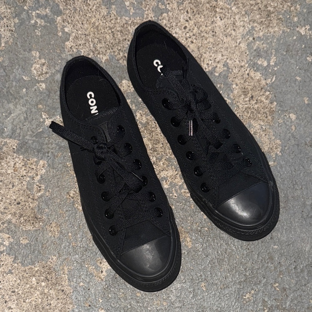 Converse All Black Low-Top Sneakers